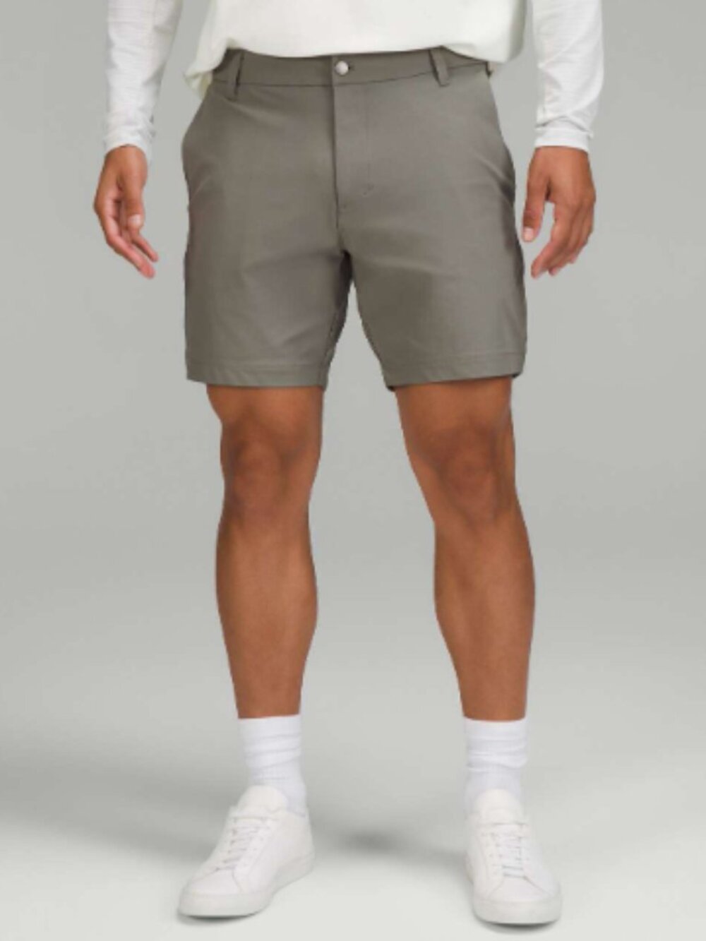 Lululemon Commission Classic-Fit Short 7" *Warpstreme Gray Size 28